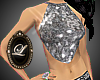LIZ sequin silver halter