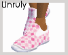 UB Sneaks Pink Argyle