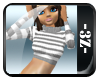 -3z- Ribbed polo jumper