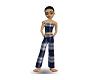 Blue Plaid Pajamas