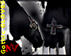 Banded Goth BLACK-GLOVES