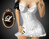LIZ corset mini white