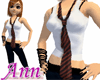 Avril Top & Jeans WHITE