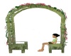 Trellis Flower Chair