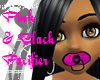 Black & Pink Pacifier