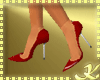 *Kk* red stylish pumps