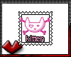 (V) Kitten Stamp