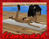 (L) White Beach Blanket