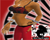 ~MRSK~Blk red halter fit