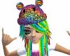 Rainbow Cheetah Hat