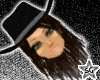 -SG- Cowgirl Hat w/ Hair