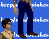 [kflh] Navy Dress Pants