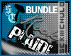 [iRock Plaid BUNDLE}BLUE