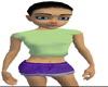 my Blueviolet mini skirt