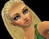 Blonde Beaded CornRow