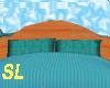 Blue-Cyan bed!