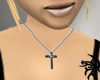 [P] Cross Necklace
