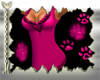 {M} pink heart top .!.