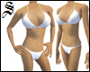 White Busty Bikini