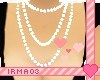 White pearl necklace
