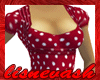 (L) Red Stretch Top