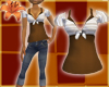 Casual Shrug Chocolate