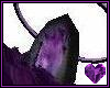   Amethyst Purple Cat Ears 