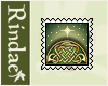 {R} Celtic Star stamp