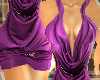 Party Purple Mini Dress