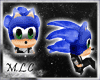 CF Blue Hedgehog Head