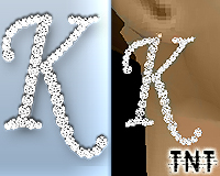 Diamond K Earrings