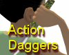 FemaleActionDaggersStone