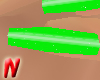 [N] Green Dayglo Nails