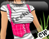 Vested Tshirt Fuscia