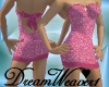 Pink Tie-Back Dress