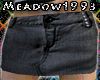 [Mw] Black Denim Mini