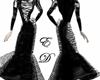 Vampire fishtale gown