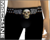 DEATHSHEAD Blk Low Long