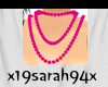 *cx* Pink Necklace