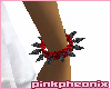 Ruby/Onyx Spike R Cuff