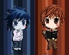 chibi L and kira
