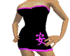 strapless tribal dress