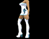strapless tribal dress