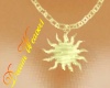 Gold Sun Necklace