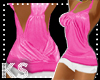 {K} Metallic Pink Fit