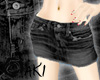 [Aki] Riped Denim # BK