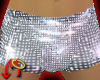 Hawt Metal Shorts Silver