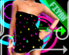 [fiyah]Polka Dot TubeTop