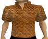 Gold men's shirt