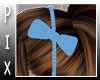 |Px| Blue Bow Headband